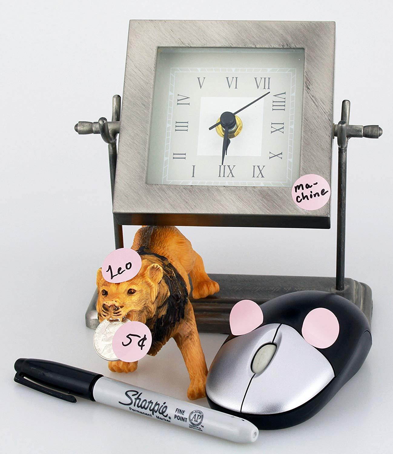 ChromaLabel 3/4 inch Color-Code Dot Labels | 1,000/Roll (Pink)