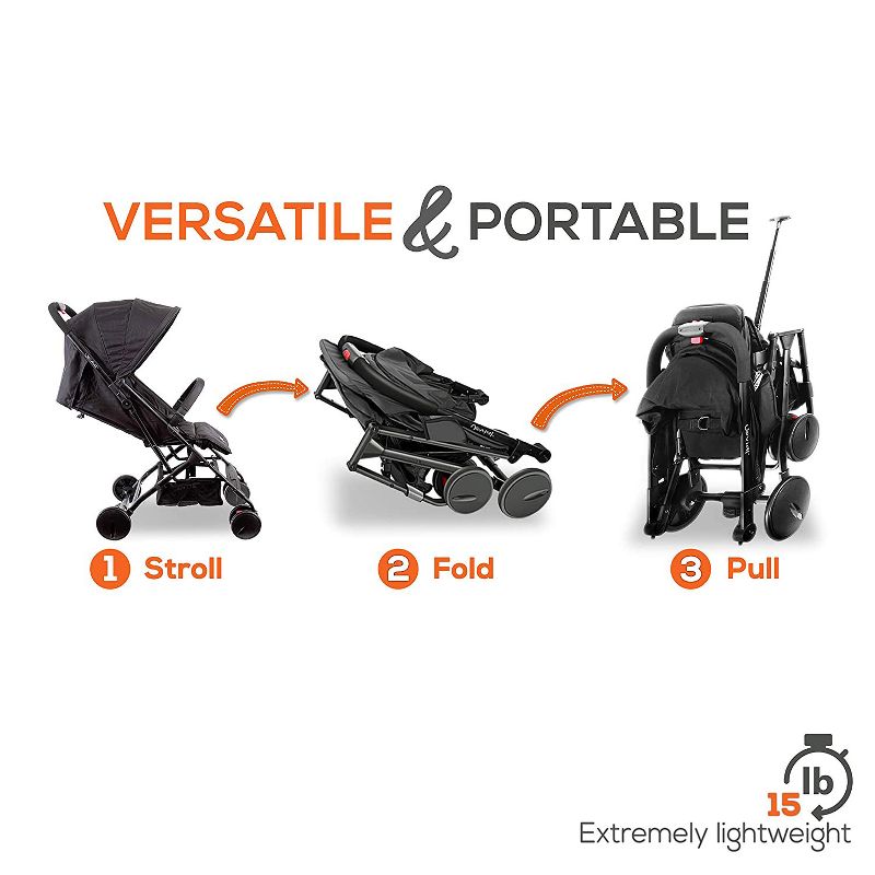 Baby Delight Go with Me Dart Ultra Compact Folding Stroller