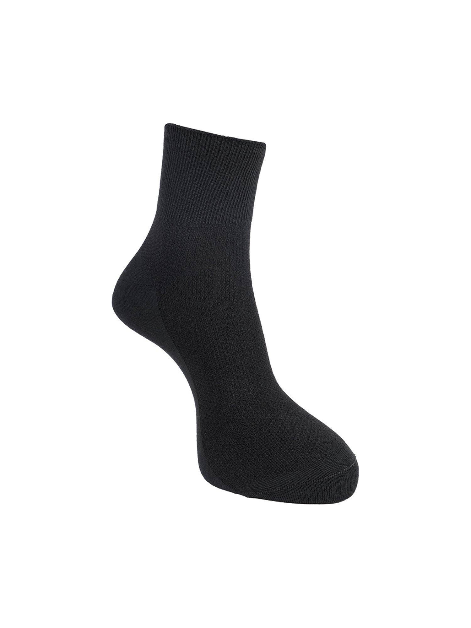 Dollar Dark Grey Ankle Length Health Socks (Pack of 3)