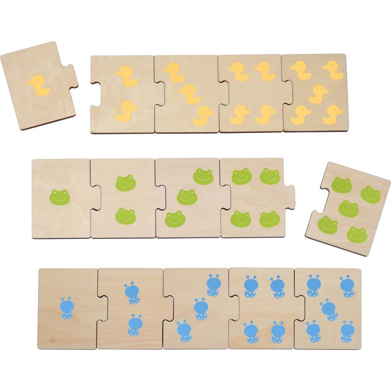 HABA Sequencing Puzzle and Matching Game Mr. Froggy's Day