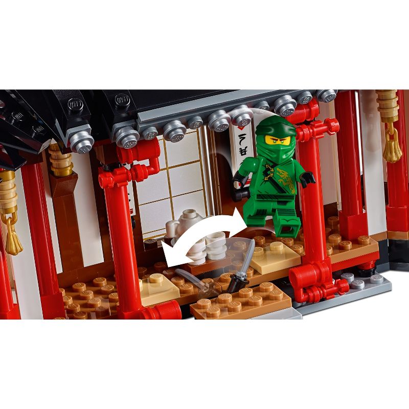 LEGO NINJAGO Legacy Monastery of Spinjitzu Ninja Model with NINJAGO Minifigures 70670