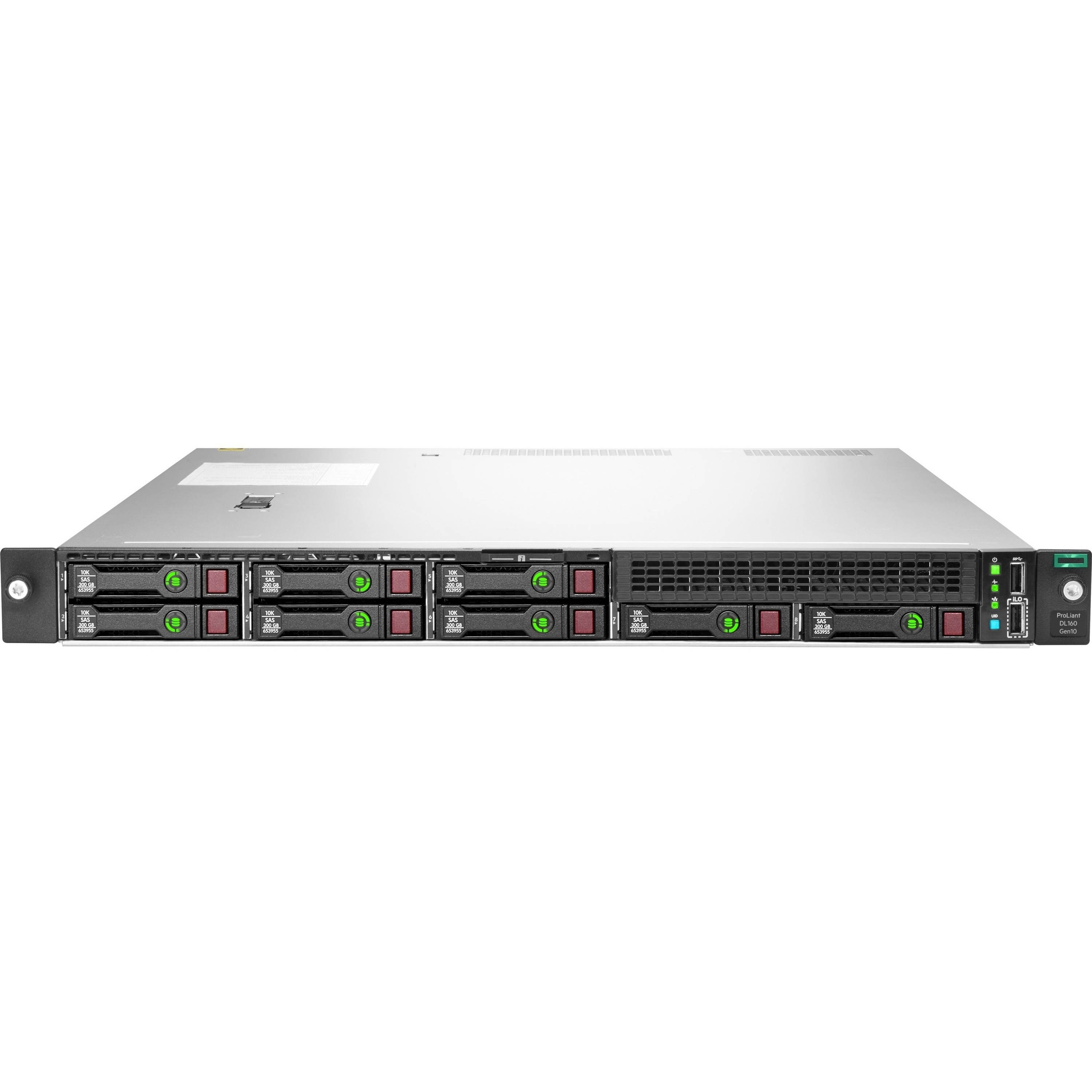 HPE ProLiant DL160 G10 1U Rack Server Intel C622 SoC 1 x Intel Xeon Silver 4214R 2.40 GHz 16 GB RAM Serial ATA/600 Controller P35518B21