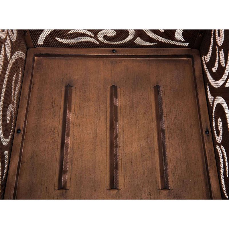 Portable Hammered Finish Patio Heater - Golden Bronze - AZ Patio Heaters