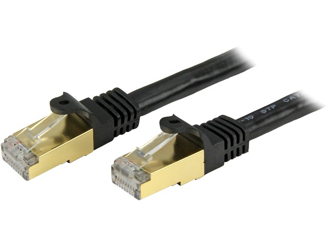 StarTech.com C6ASPAT7BK 7 ft. Network Ethernet Cables