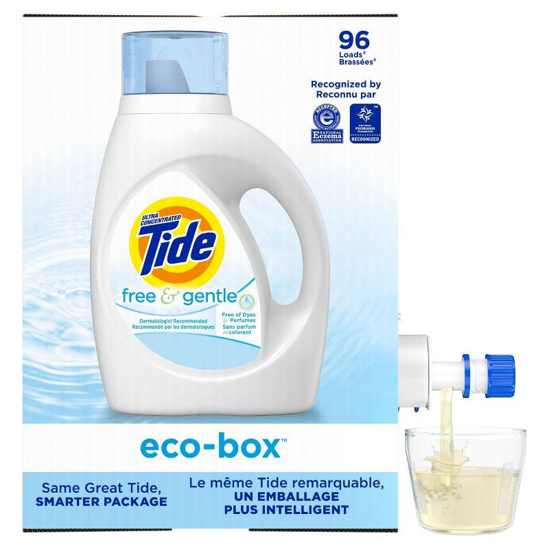 Gain with Essential Oils Lavender & Chamomile Calm Liquid Laundry Detergent - The Serene Scent - 58 fl oz