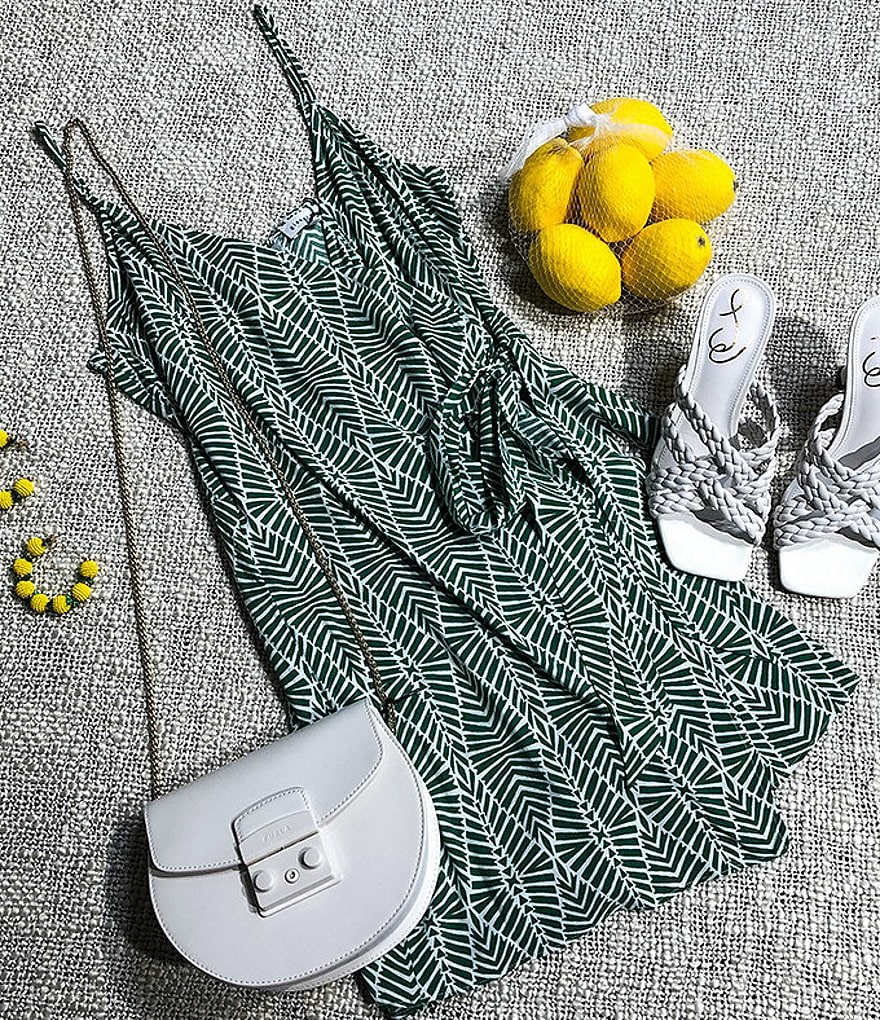 A Loves A Paper Bag Waist Romper