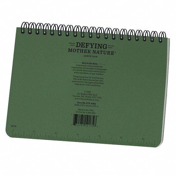 Rite in the Rain Annual Qualification Databook,7 in W HAWA 973-ARQ