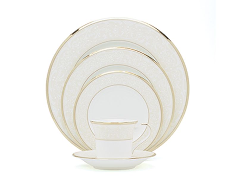 Noritake White Palace 5-Piece Place Setting