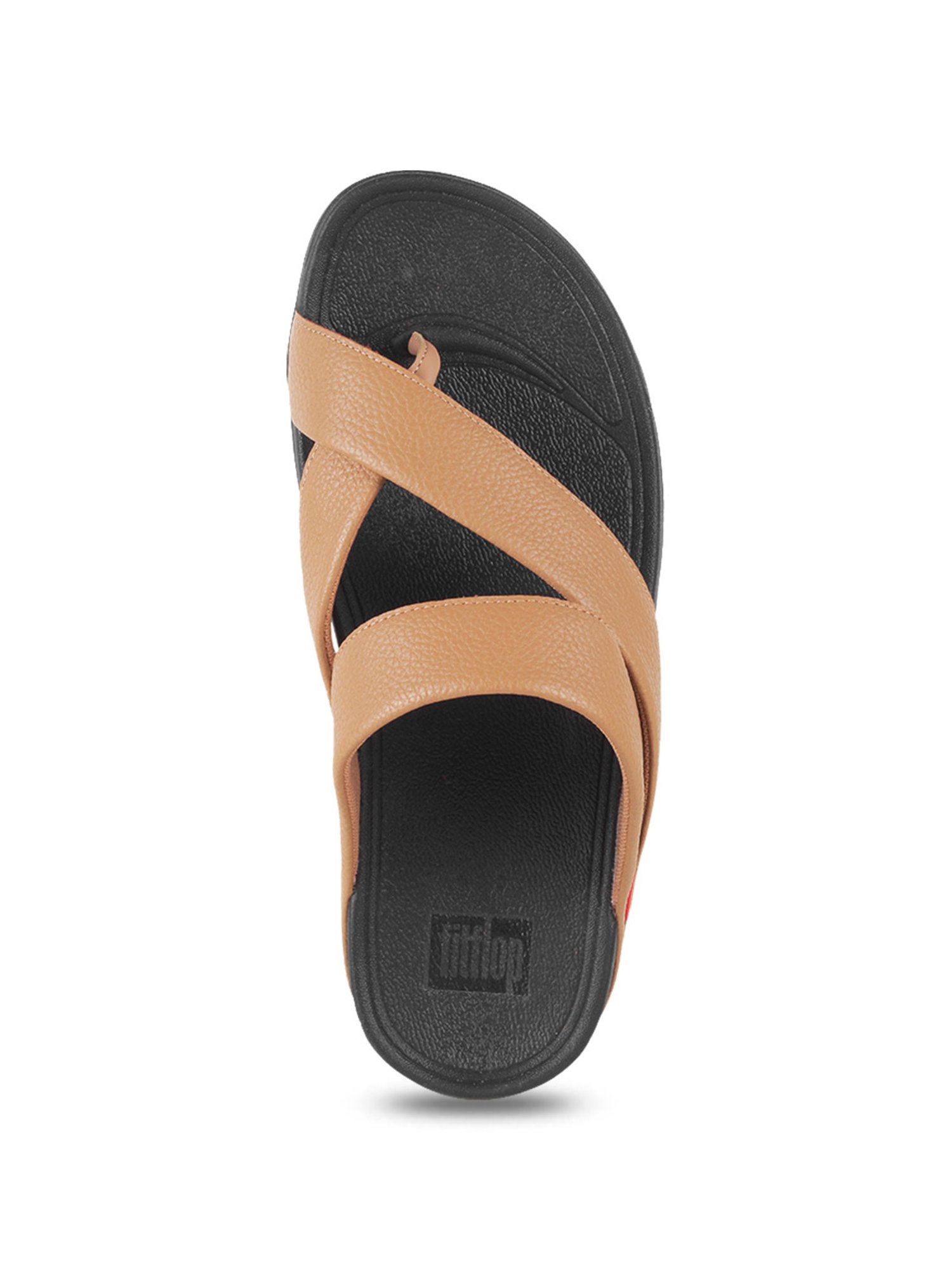 FitFlop Men's Tan Toe Ring Sandals