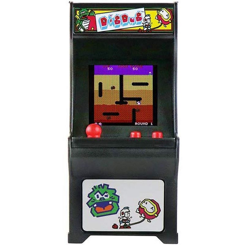 Super Impulse Tiny Arcade Playable Miniature Video Game - Dig Dug