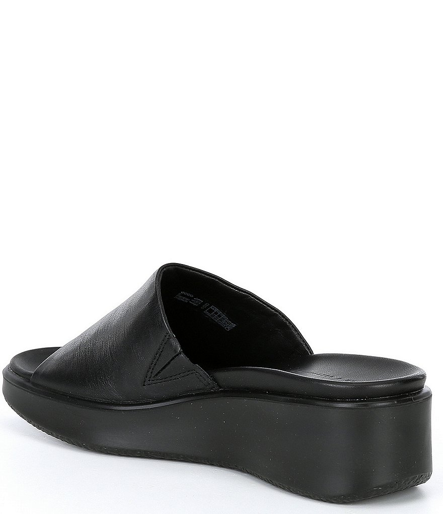 ECCO Flowt Wedge Luxe Sandal Slides