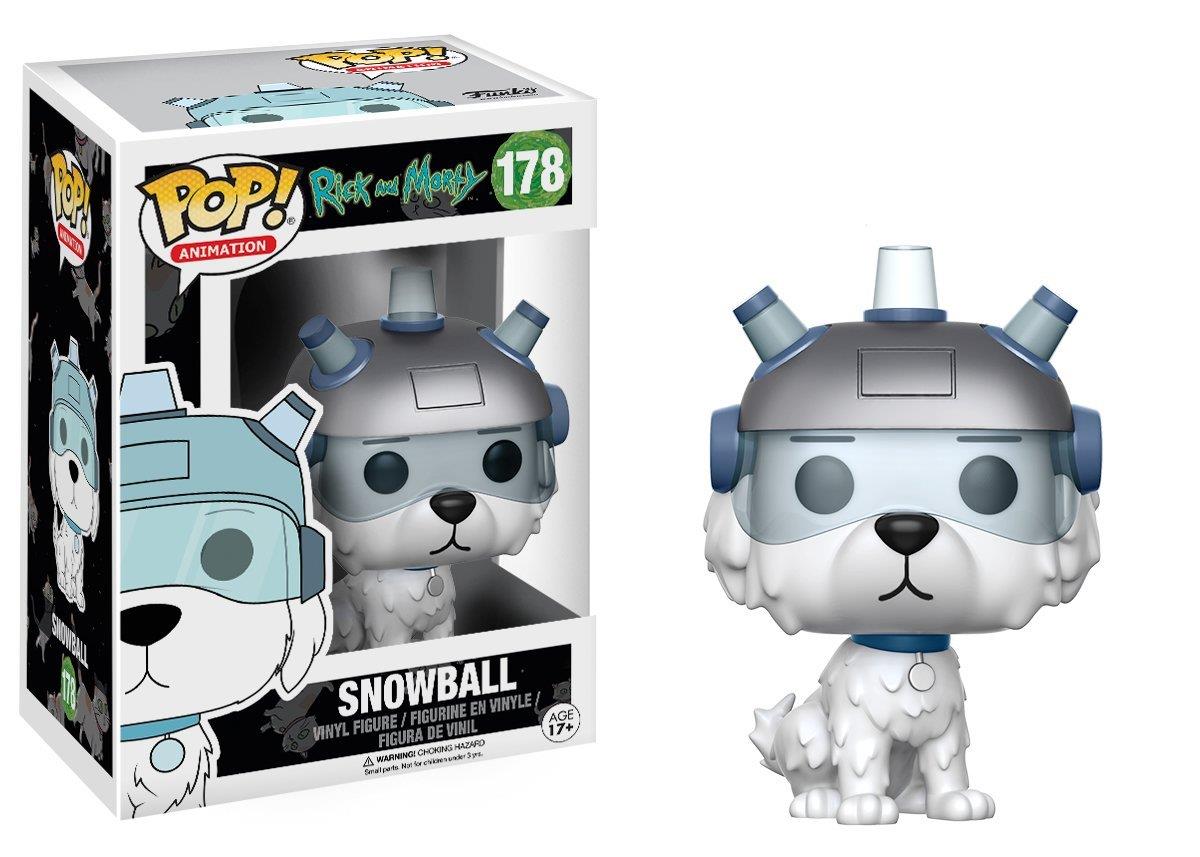 Rick and Morty Snowball POP! Vinyl Figure by Funko