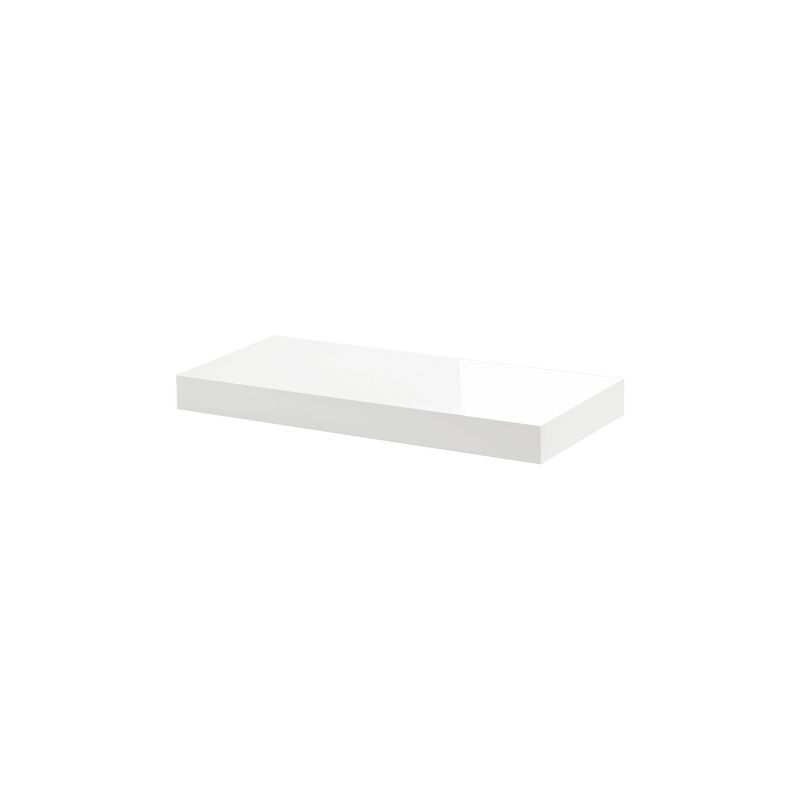 17.5" x 9.88" Big Boy Gloss Shelf White - Dolle Shelving