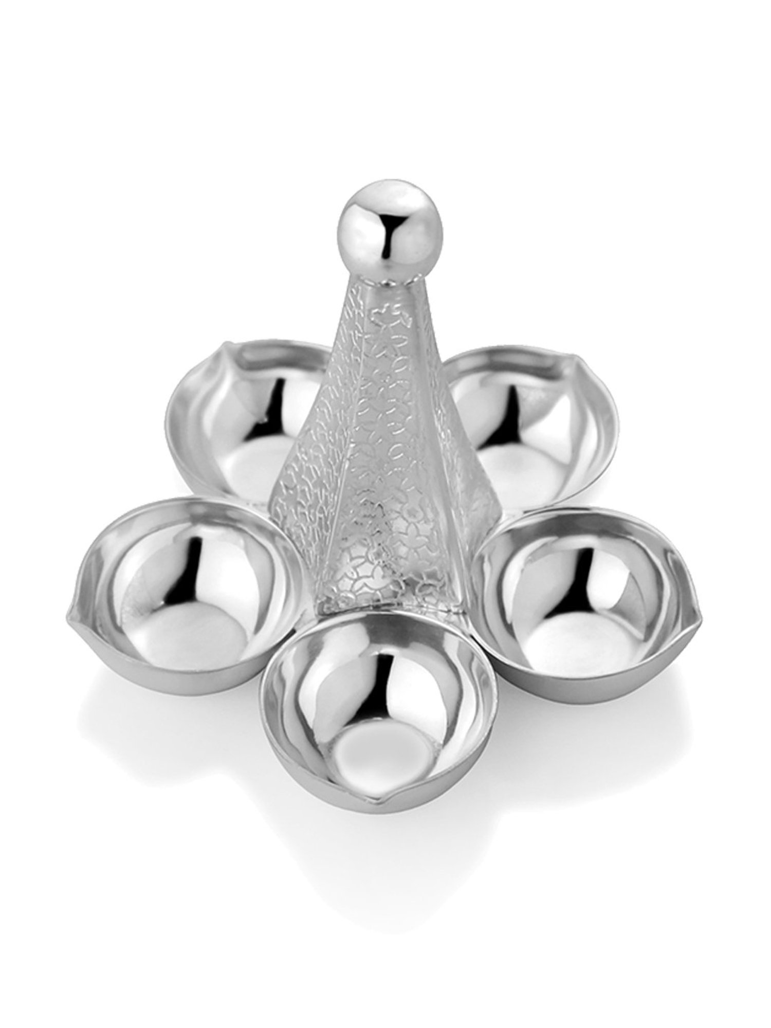 Episode Silver Plated Diya Serenity 5 Lite