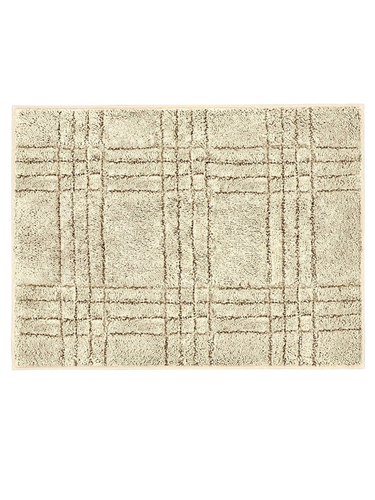 Freelance Beige Cotton Set of 1 Bath Mats and Rugs