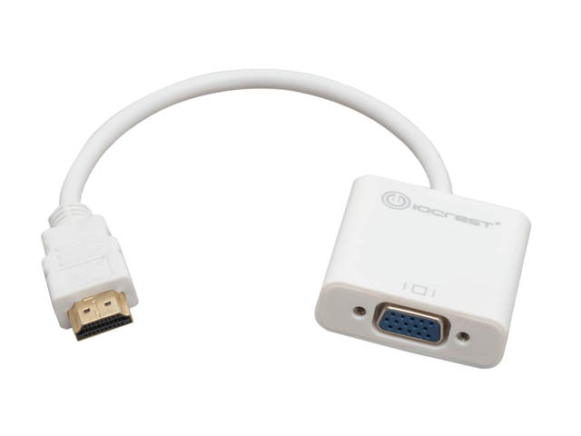 SYBA SY-ADA31044 IO Crest HDMI to VGA Adapter, with Audio Support
