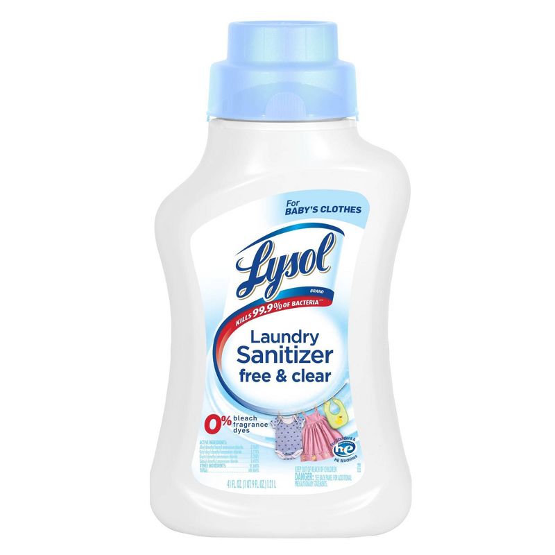 Lysol Laundry Sanitizer Free & Clear 41 fl oz