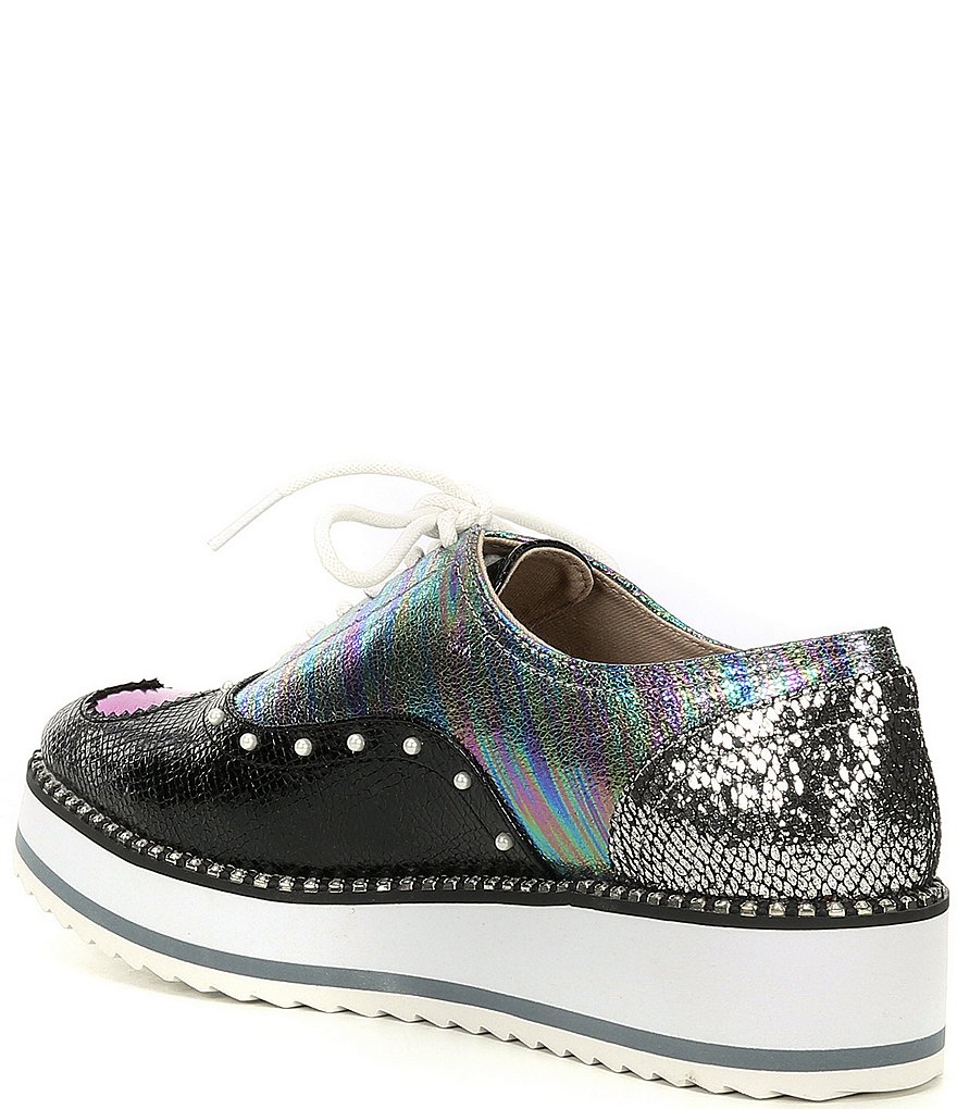 SAS Siesta Leather Wedge Oxford