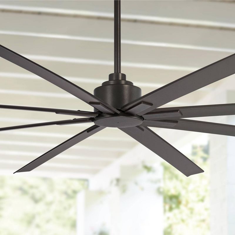 52" Casa Vieja Modern Rustic 3 Blade Ceiling Fan with Remote Brushed Nickel Natural Wood House Bedroom Living Room Home Kitchen