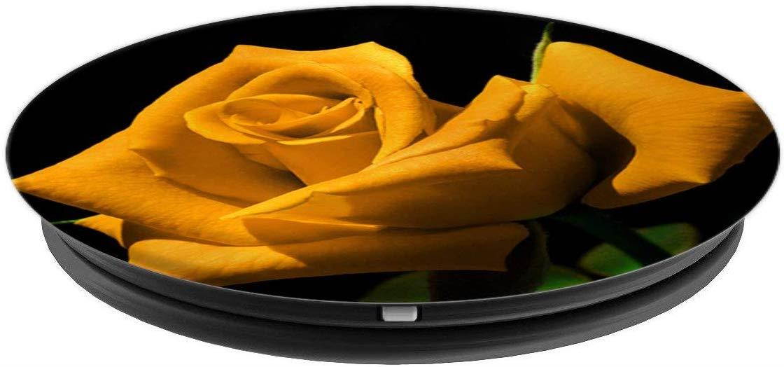 Yellow Rose PopSockets Grip and Stand for Phones and Tablets