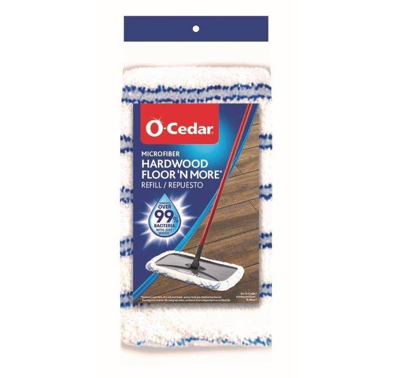 O-Cedar Hardwood Floor 'N More Microfiber Mop Refill