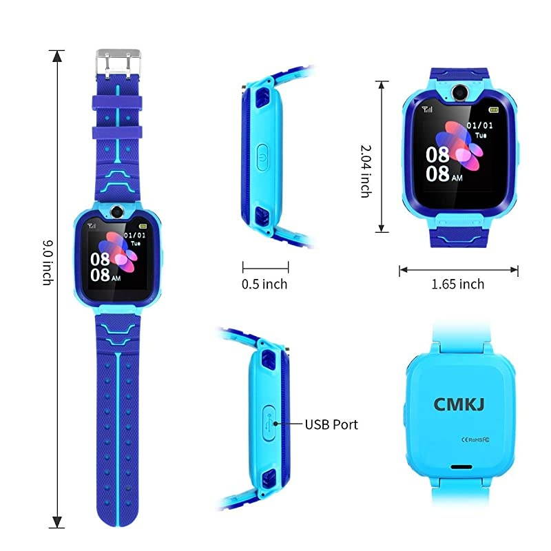Smartwatch with SIM Card IncludedTwoWay Phone Call Games Camera Music Player 154 inch Touch Screen Boys GirlsChildren Birthday Gift