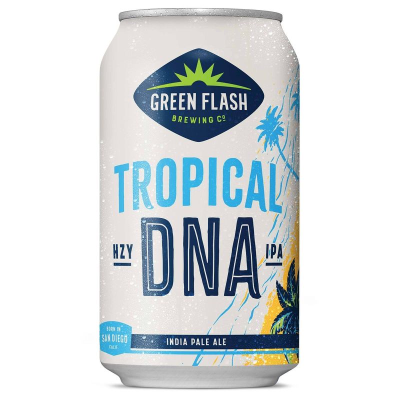 Green Flash Tropical DNA IPA Beer - 6pk/12 fl oz Cans