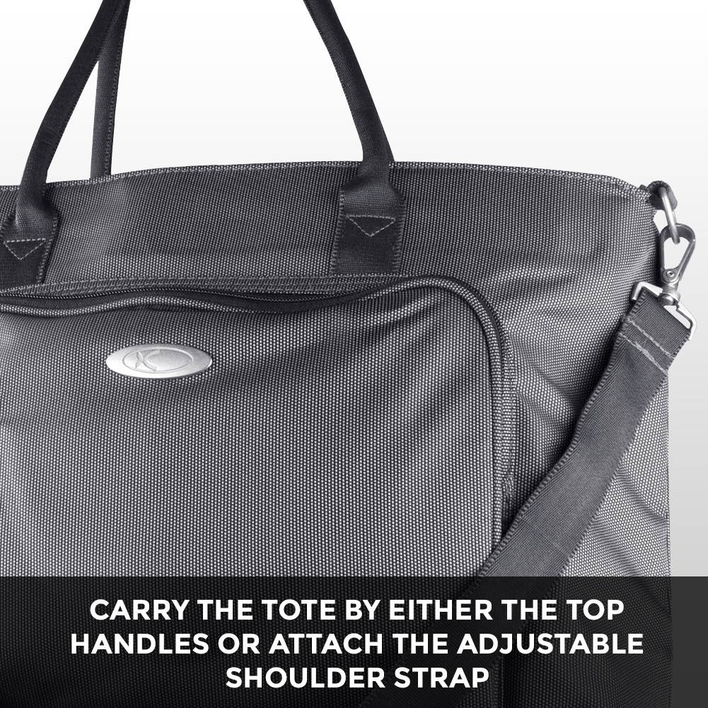 Professional Ladies Laptop Tote for 15.6" Laptops, Gray