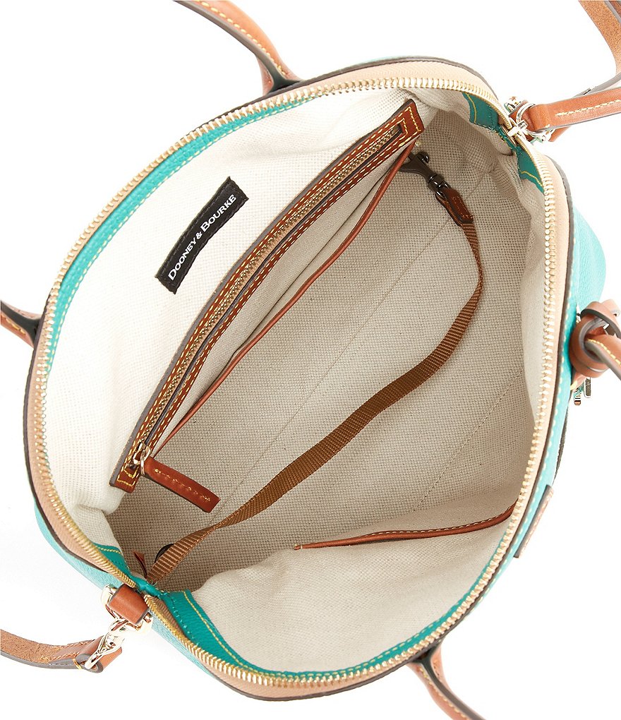 Dooney & Bourke Pebble Collection Large Domed Satchel Bag