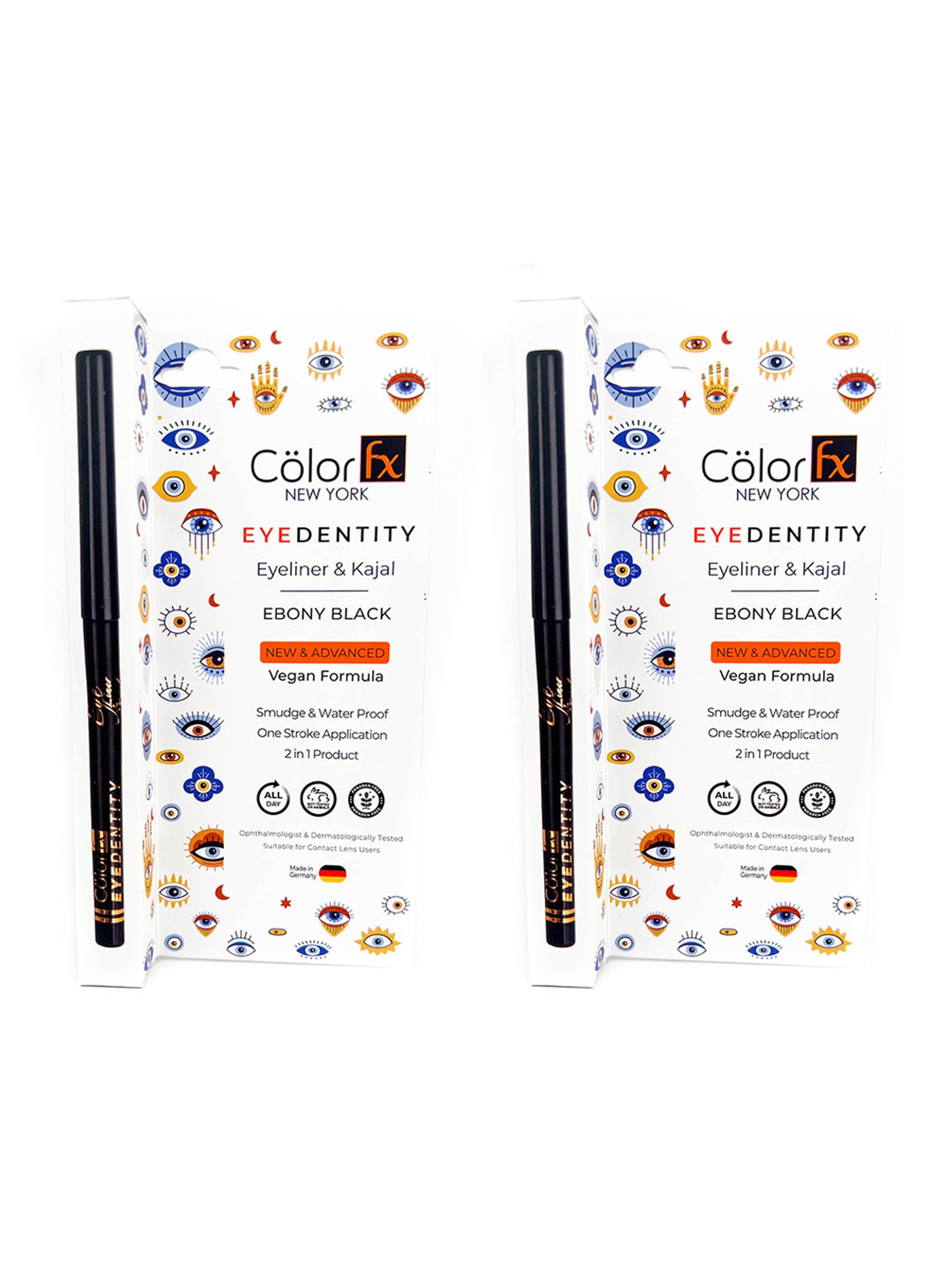 Iris Cosmetics The Ultimate Duo Kohl Pencil & Eyeliner Combo