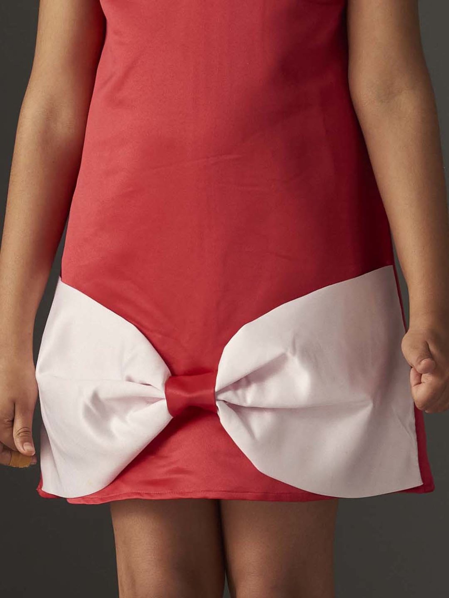 KidsDew Kids Red Regular Fit Dress