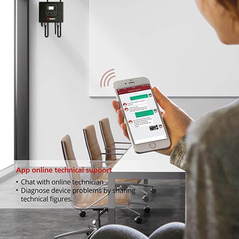 10K Smart Link - Cell Phone Signal Booster - Improves Reception on Phones, Tablets and Hotspots - Cell Booster to Support all Carrier - For Homes and Offices. Boost up to 4,000 - 10,000 Sq. Ft