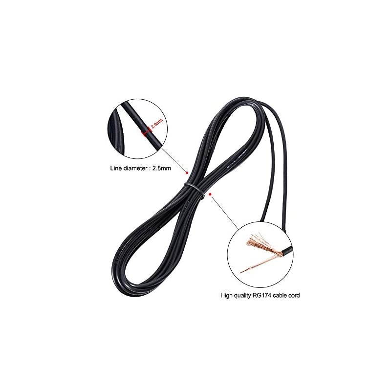 WiFi Antenna Extension Cable with SMA Male to SMA Female Coax Connector 3m 10FT by