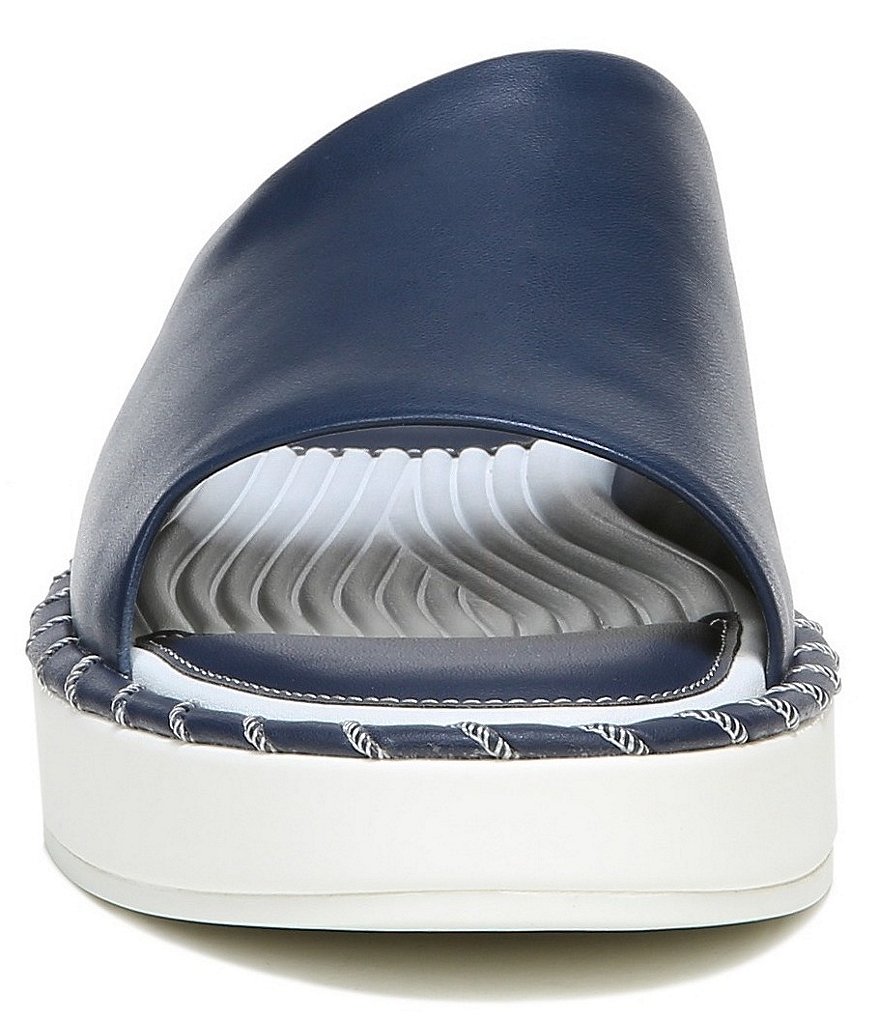 Sarto by Franco Sarto Zoe Leather Platform Slides