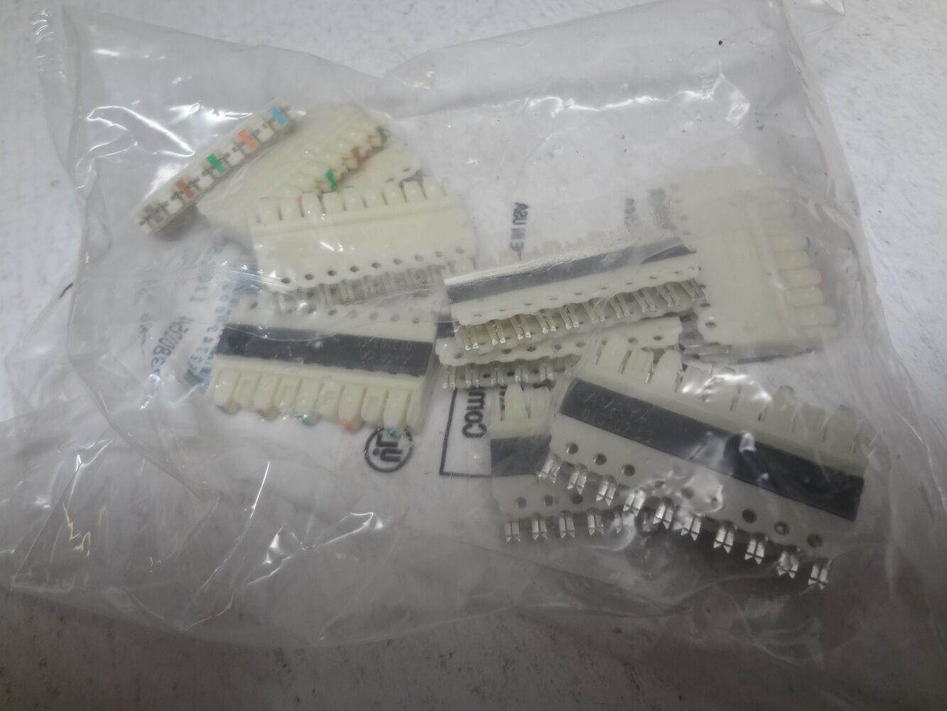 LOT OF 10 Avaya 103801254 110C-5CB Systimax Punch Down Connecting Blocks 100 Pcs
