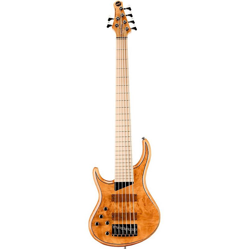 MTD Kingston Z6 6-String Left-Handed Maple Fingerboard Electric Bass Natural