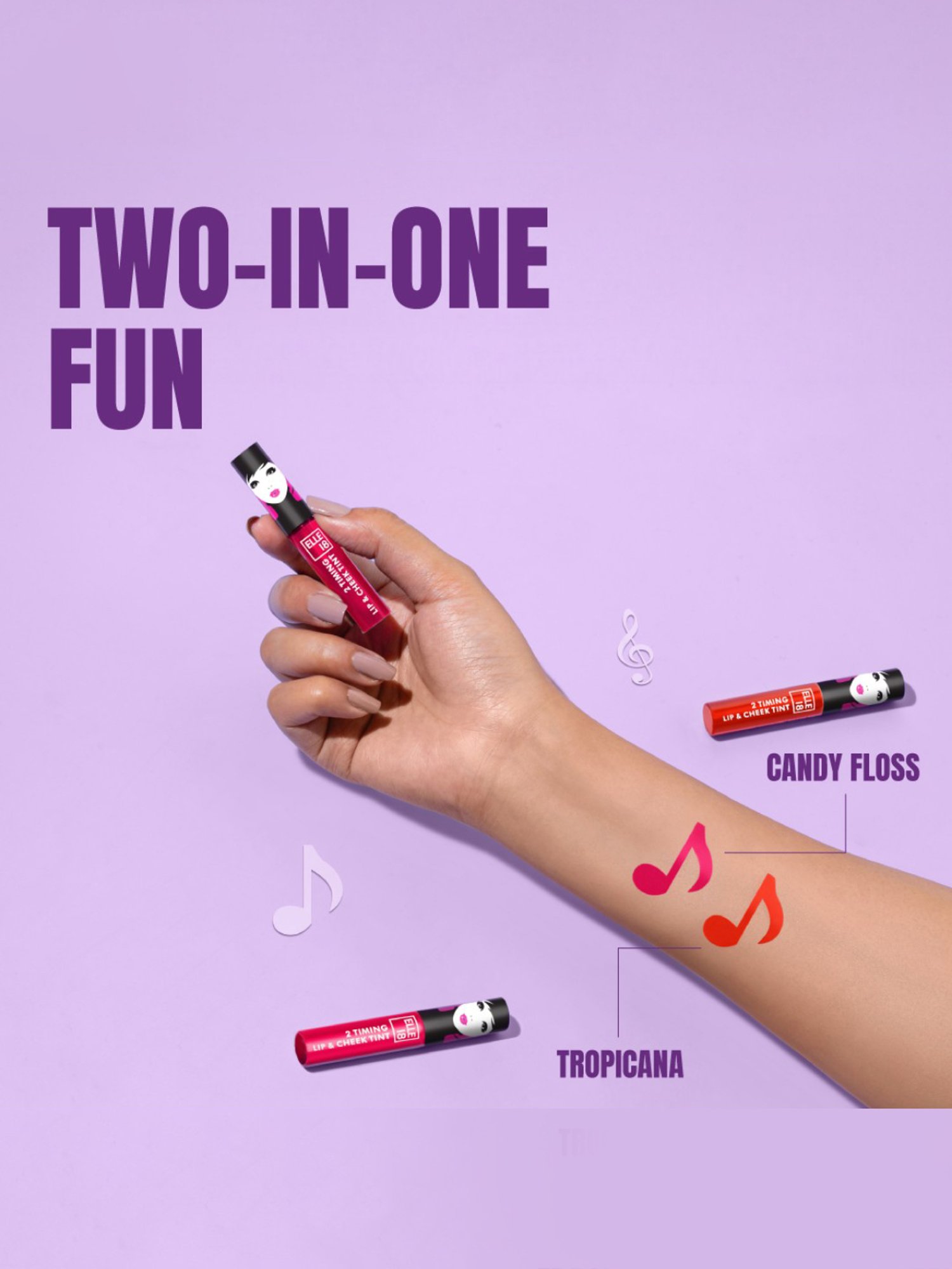 Elle 18 2 Timing Lip & Cheek Tint Tropicana - 4 ml