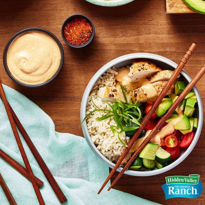 Hidden Valley Simply Ranch Chili Lime Salad Dressing & Topping - Gluten Free - 12fl oz