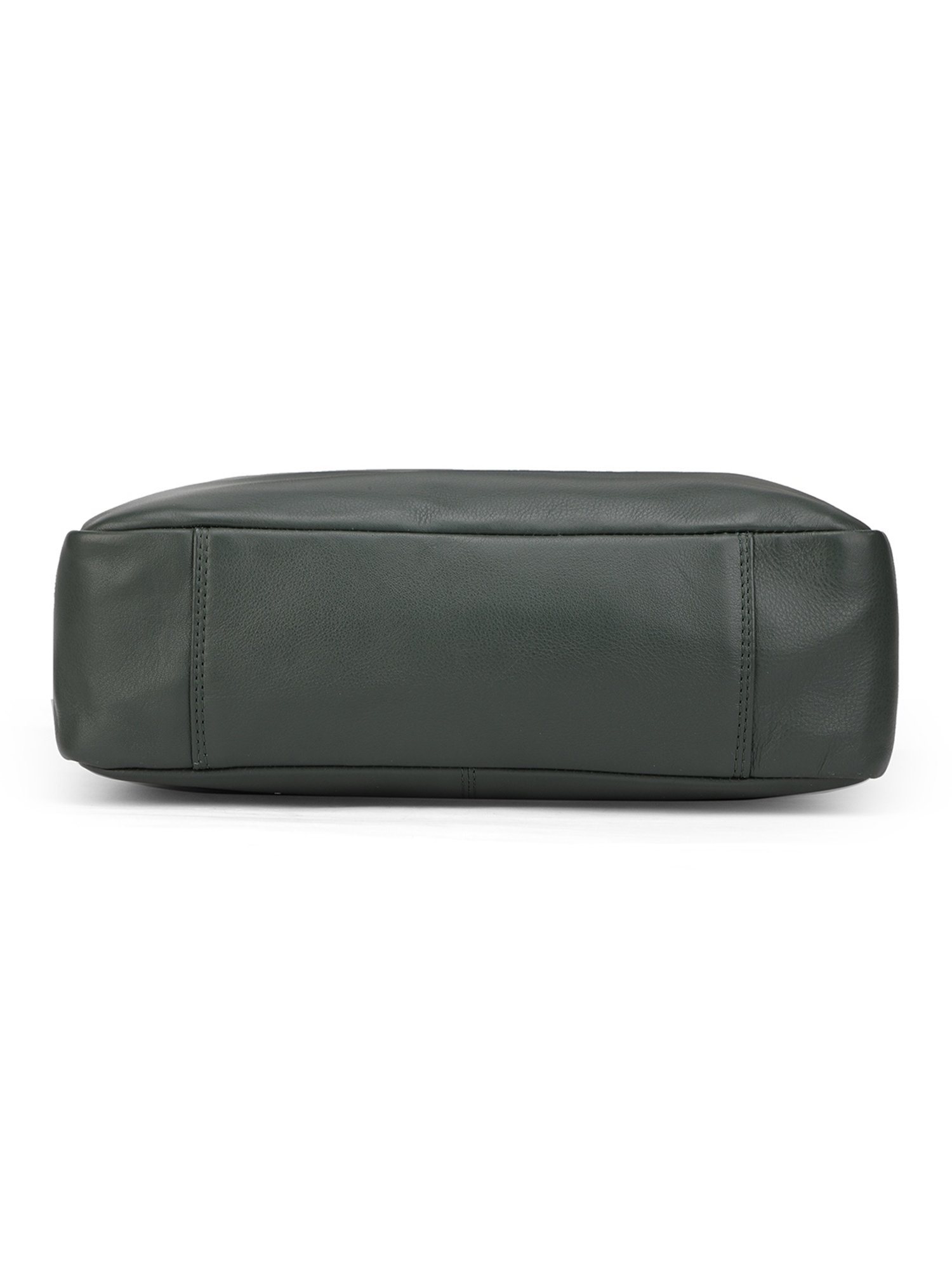 PERQUISITE MARK Green Solid Medium Cross Body Bag