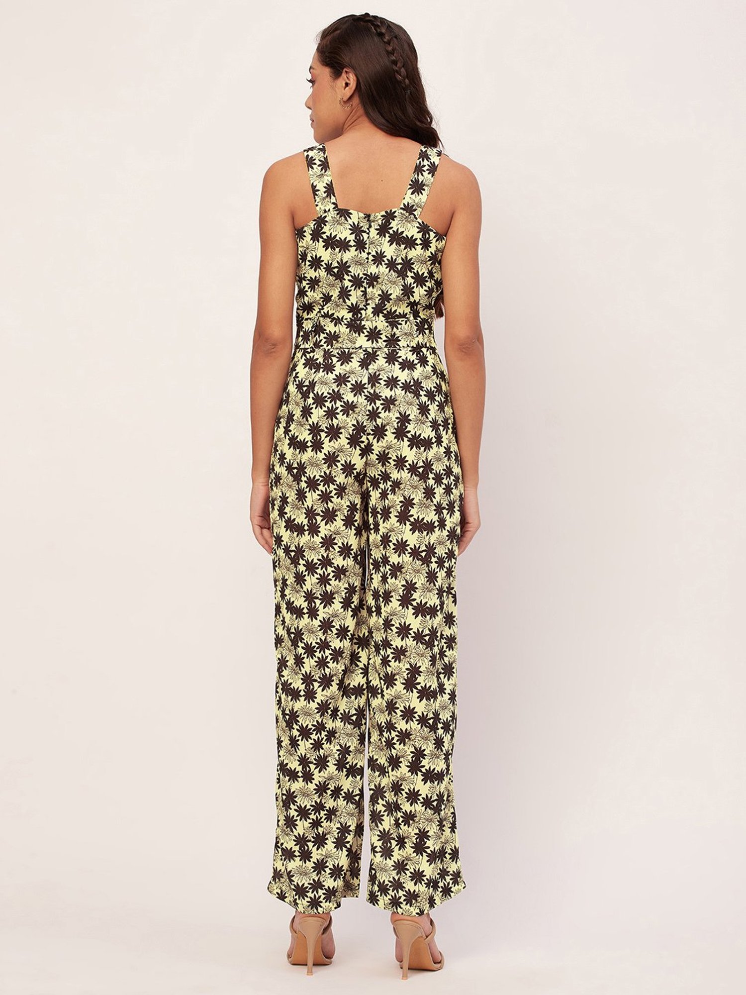 Moomaya Multicolor Printed Jumpsuit