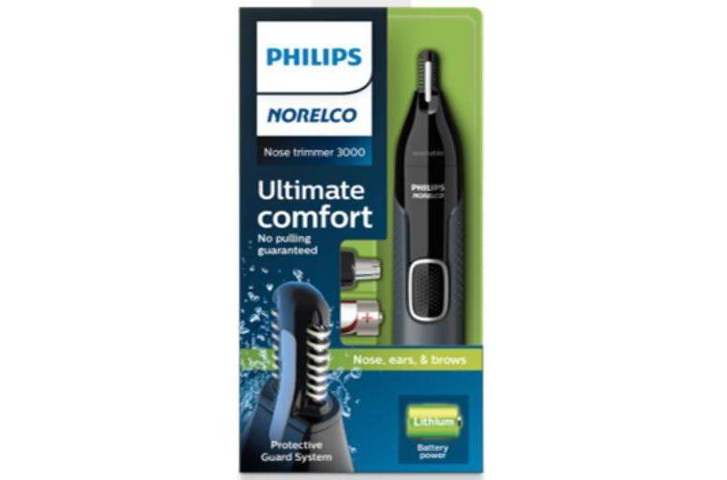 Philips Norelco Series 3000 Men's Nose/Ear/Eyebrows Electric Trimmer - NT3000/49