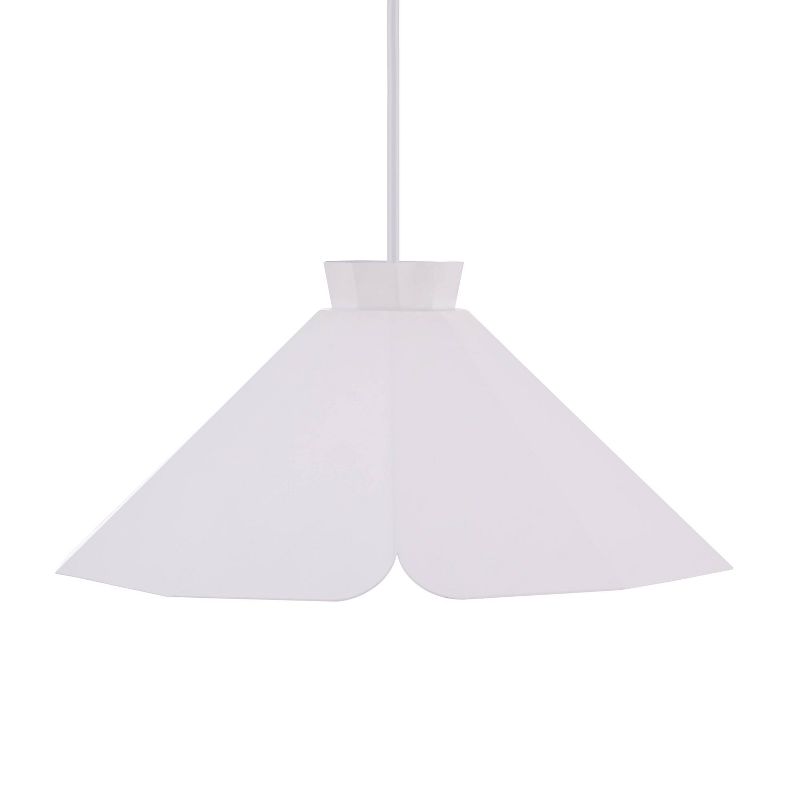 6.5" Maiburgh Pendant Lamp White - Aiden Lane