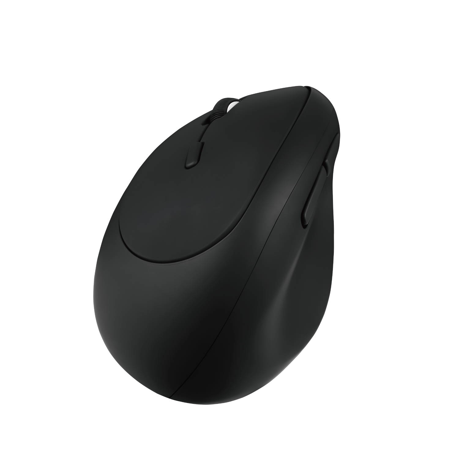 Perixx Perimice-719L Wireless 2.4 GHz Ergonomic Vertical Mouse - Portable Small Design - 105x67x58 mm - Left Handed - Optical Mouse 3 DPI 800/1200/1600