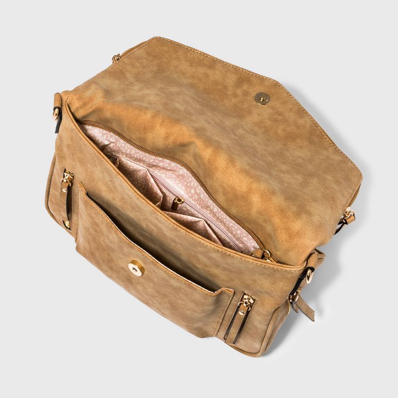 VR NYC Braided O-Ring Crossbody Bag - Natural