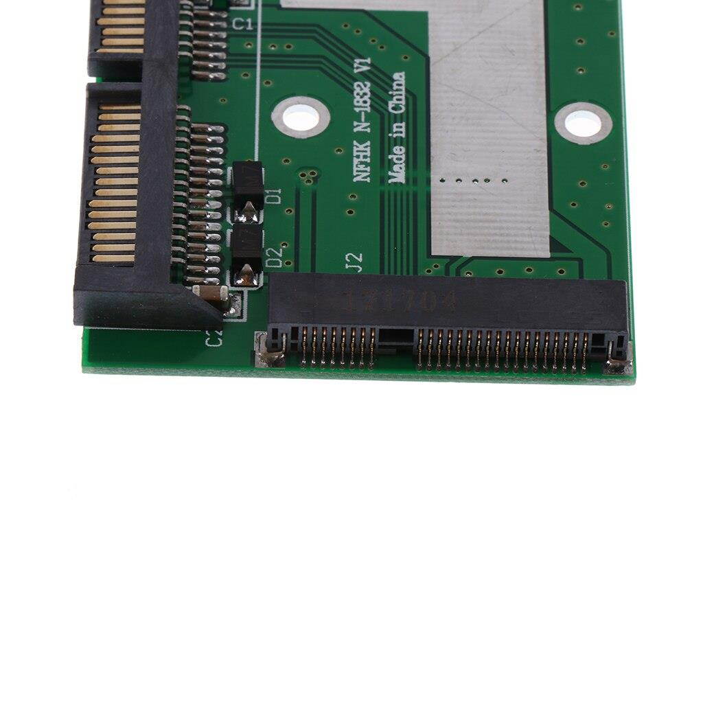 Dovewill Mini PCI-E mSATA SSD to 2.5" SATA Adapter Card Converter Module Board