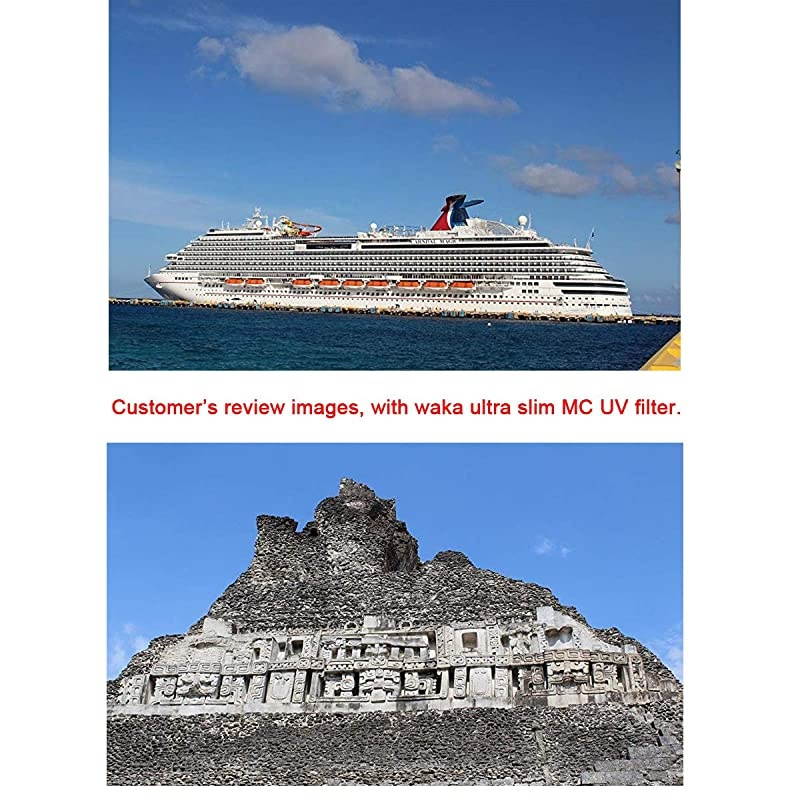 58mm MC UV Filter - Ultra Slim 16 Layers Multi Coated Ultraviolet Protection Lens Filter for Canon Nikon Sony DSLR Camera Lens