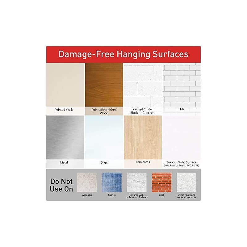 Medium Forever Classic Metal Hook, Oil Rubbed Bronze, 2-Hooks, 4-Strips, Decorate Damage-Free