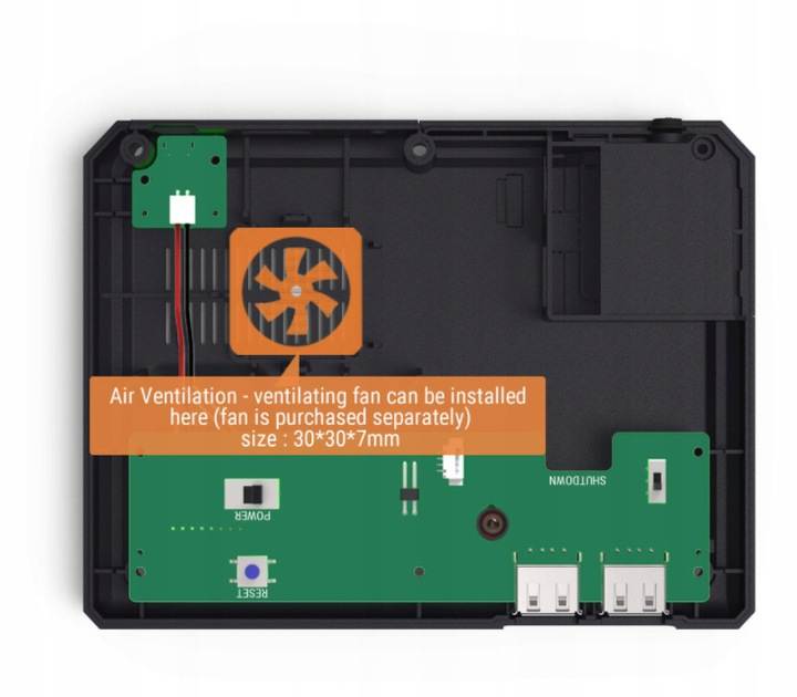 Retroflag Raspberry Pi 4B / 3B + RetroPie Game Box