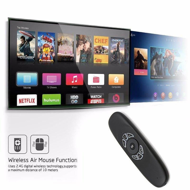 2.4G Wireless Backlight Air Mouse Keyboard For Android TV Box Laptop PC Windows Macbook OS -