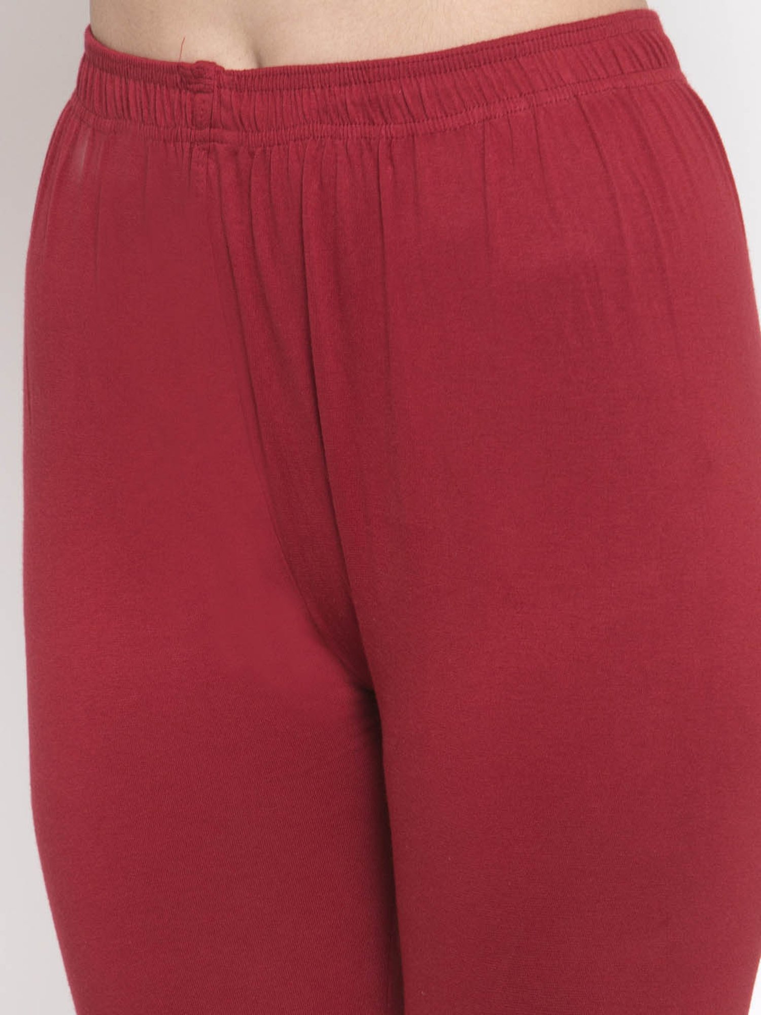 TAG 7 Red & Dark Grey Leggings - Pack of 2